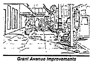 Illustration of Grant Avenue Improvements