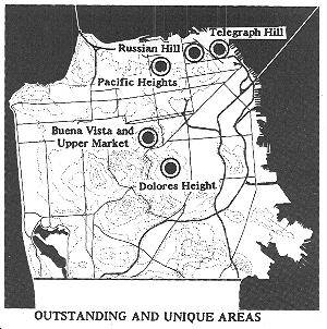 Map of Outstanding and Unique Areas