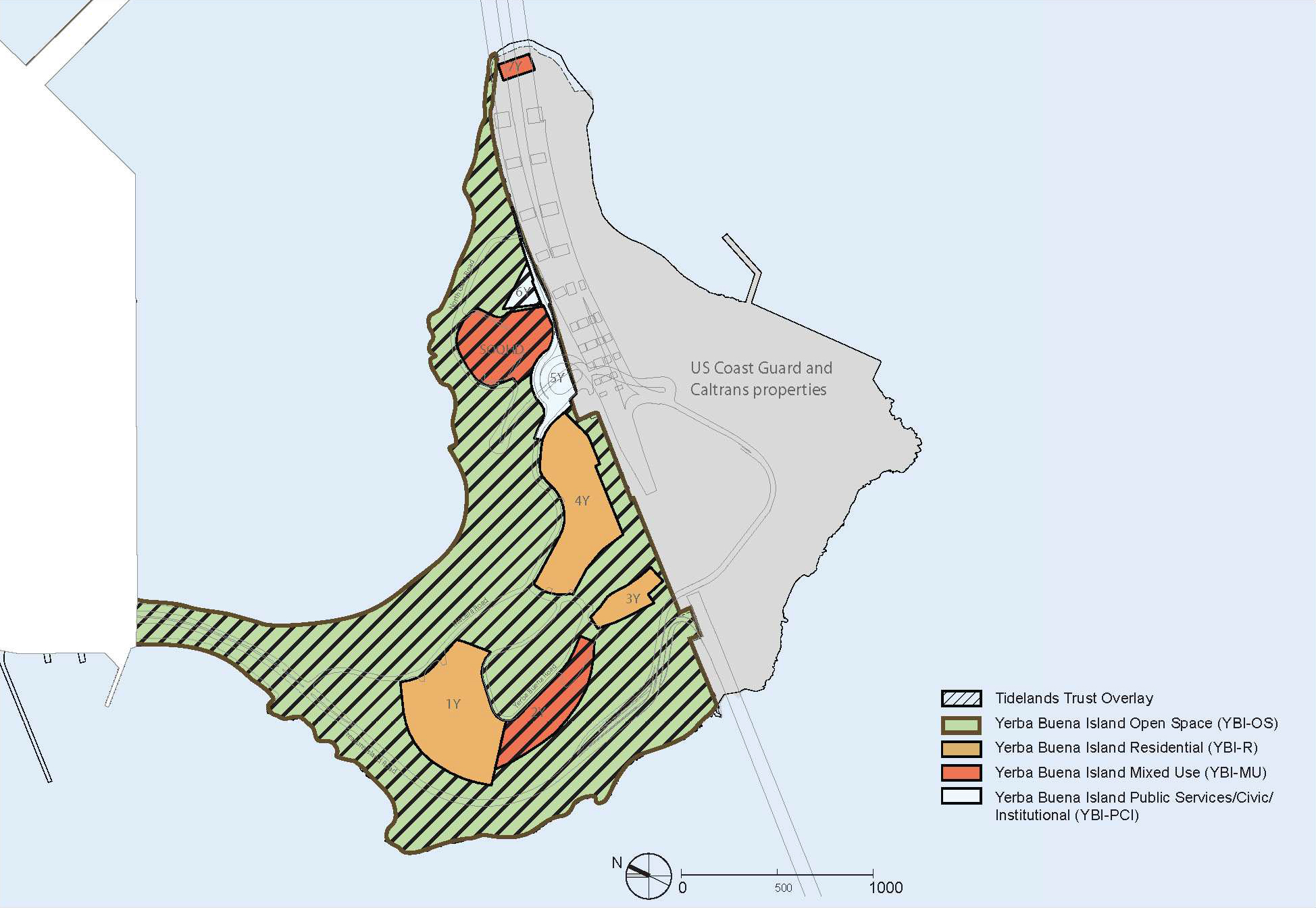 Map 2 - Yerba Buena Island Proposed Land Uses
